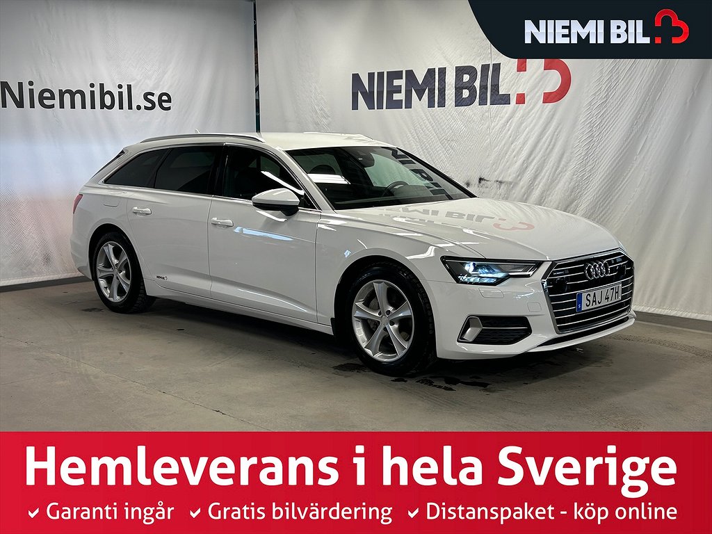 Audi A6 Avant 40 TDI quattro S&V-däck/Drag/D-värm/Navigation