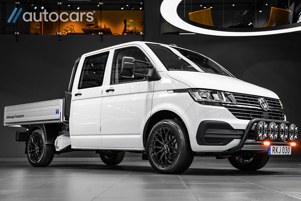 Volkswagen Transporter 5-sits Dubbelhytt|Leasbar|SE UTR