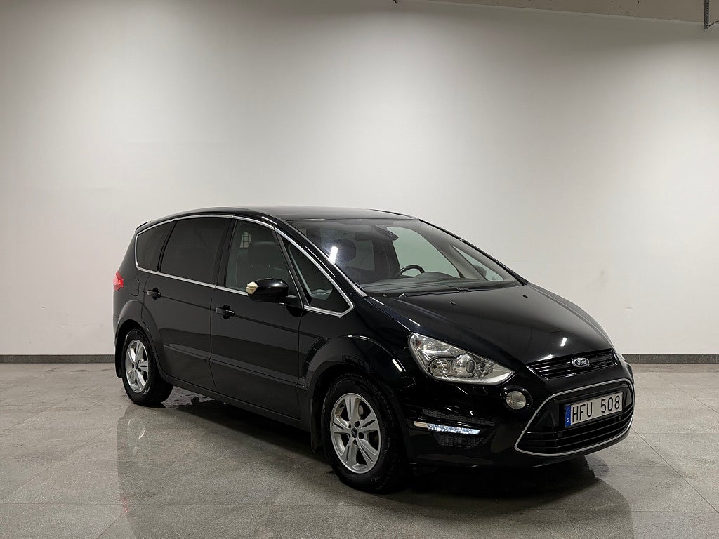 Ford S-Max 2.2 TDCi 7-sits Automat D-värmare Pano Dragkrok SE SPE