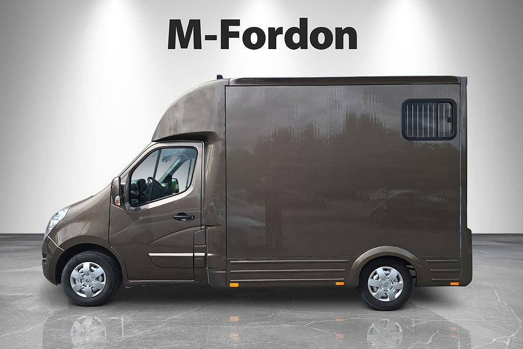 Renault master 3,5 T dCi Hästtransport / Garanti 12mån/Drag/ B-Kamera