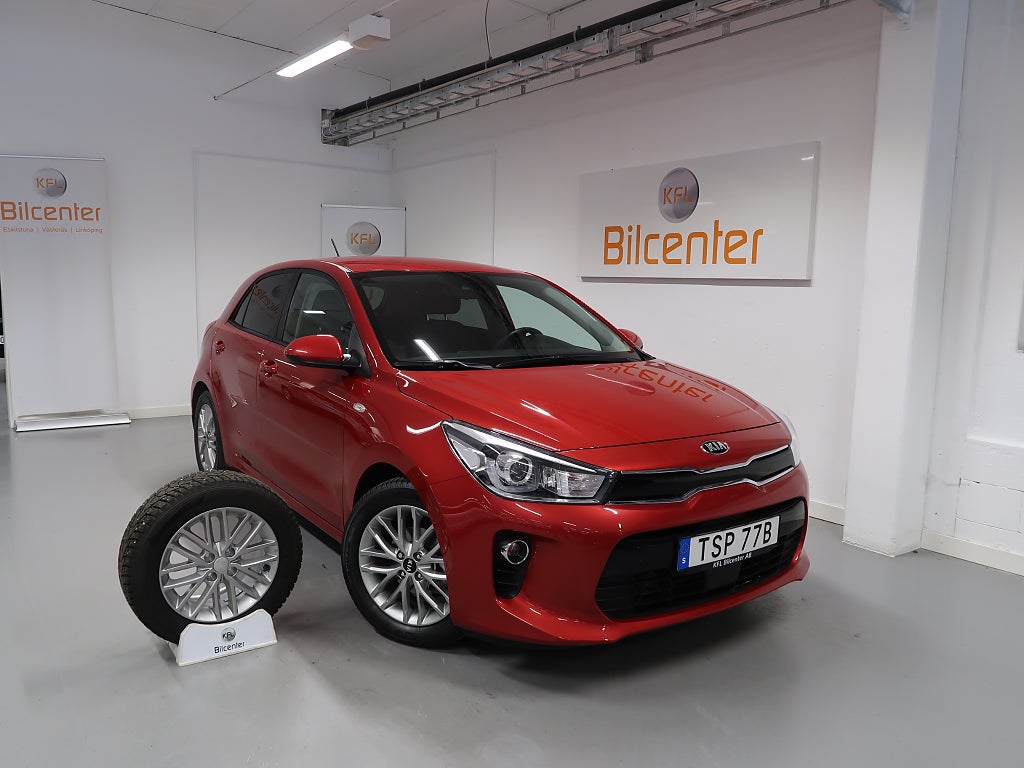 Kia Rio 1.2 GLS V-Däck ingår Kamera-CarPlay-Rattvärme-Farthålla