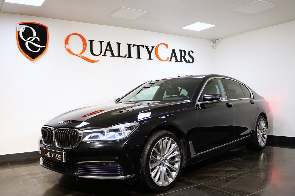 BMW 730 d xDrive Head-up Dispaly/ Dragkrok/ H&K/ 360°/ Sv-såld