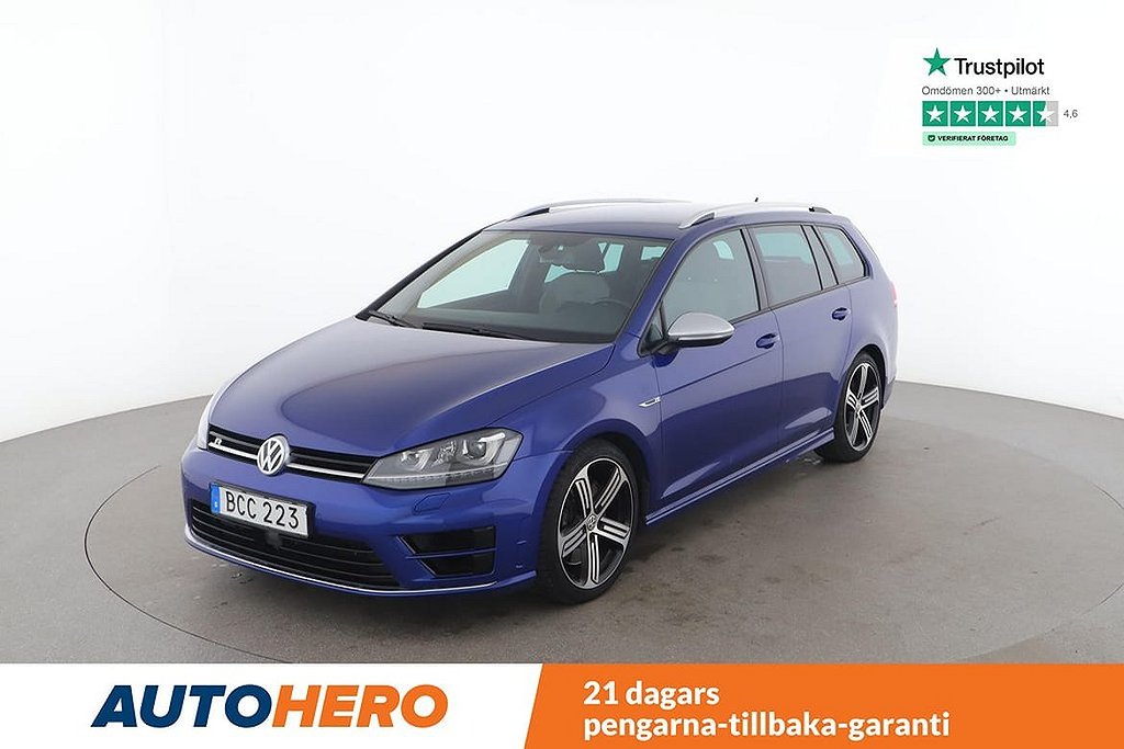 Volkswagen Golf Sportscombi R / Dragkrok, Dynaudio, 300HK