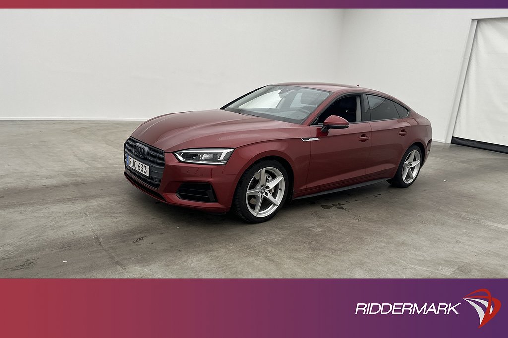 Audi A5 Sportback TDI 190hk Proline Navi Sensorer Halvskinn