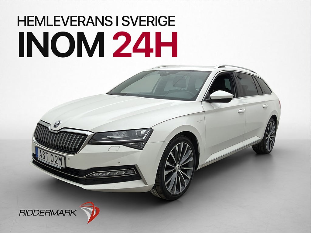 Skoda Superb iV 218hk L&K Värmare Cockpit Canton Drag MOMS