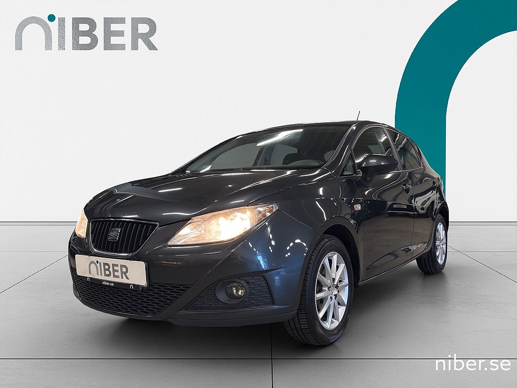Seat Ibiza 5-dörrar 1.4 16v Manuell, 86hk, 2011