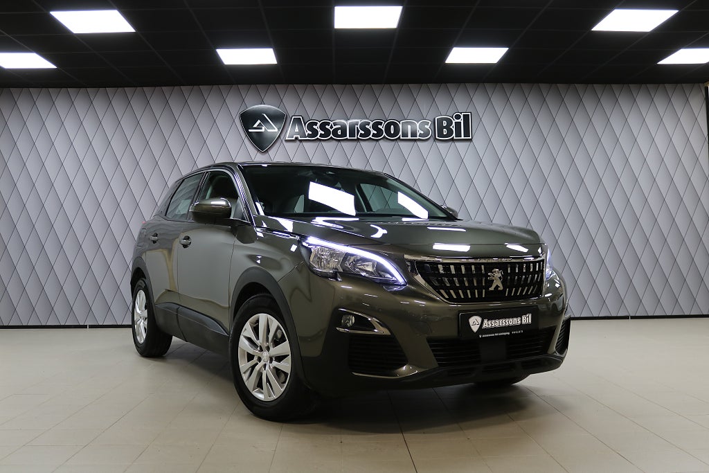 Peugeot 3008 1.2 PureTech 130hk Active B-sensorer Vinterhjul