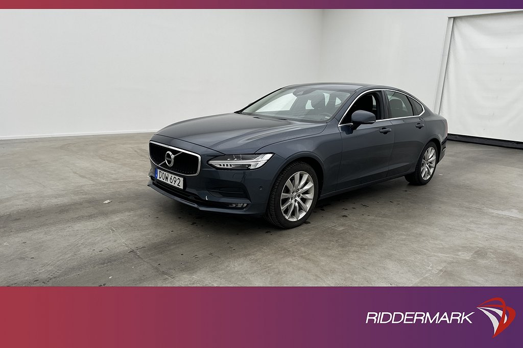 Volvo S90 D4 AWD 190hk Plus VOC Värmare Navi Keyless Drag