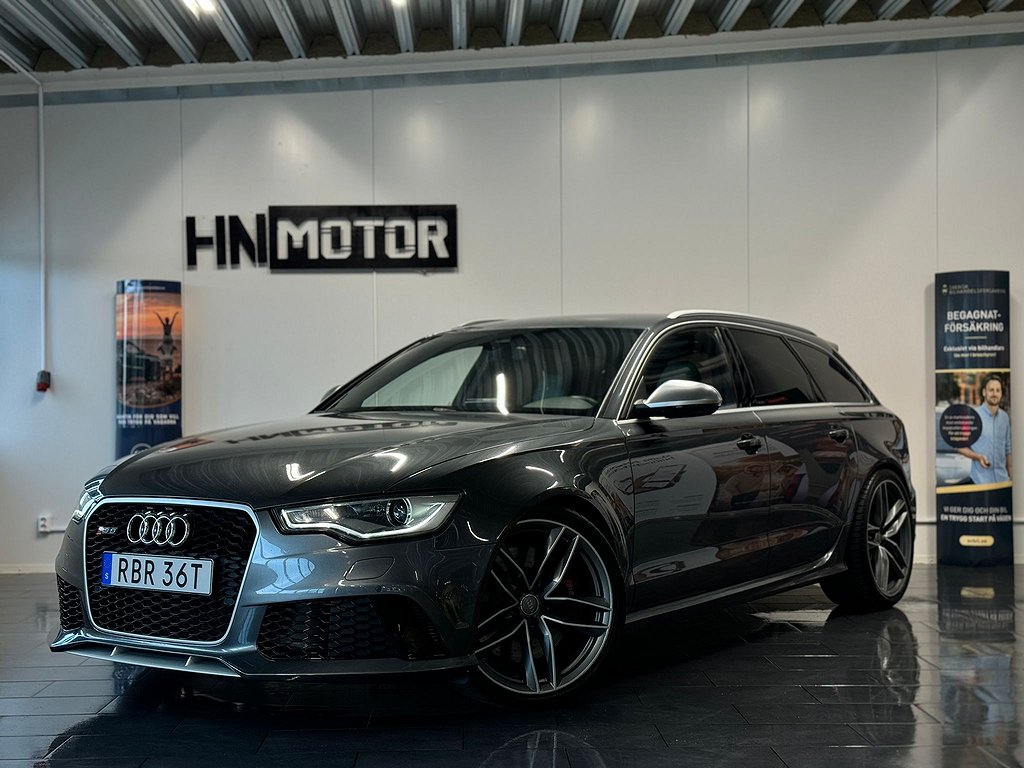 Audi RS6 Avant 4.0 TFSI V8 Quattro 560hk|Scorpio|Bkam|Softcl