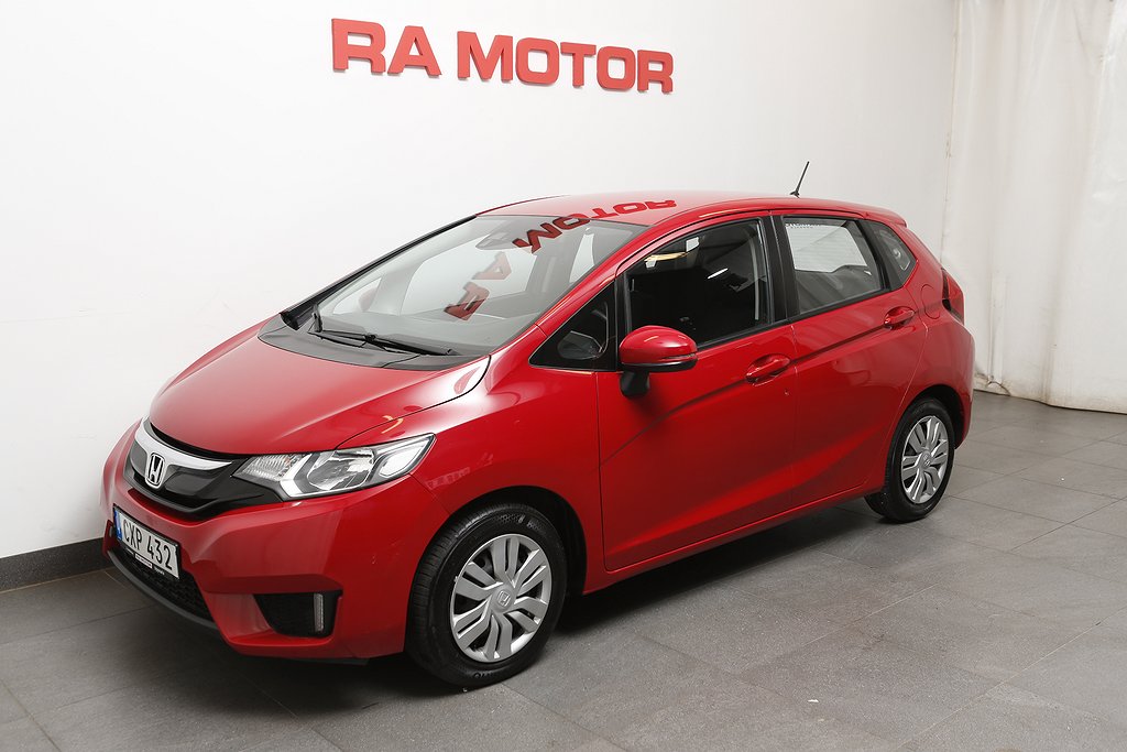 Honda Jazz 1,3 i-VTEC 102hk 5D 1ägare Motorv Dragkrok 2016