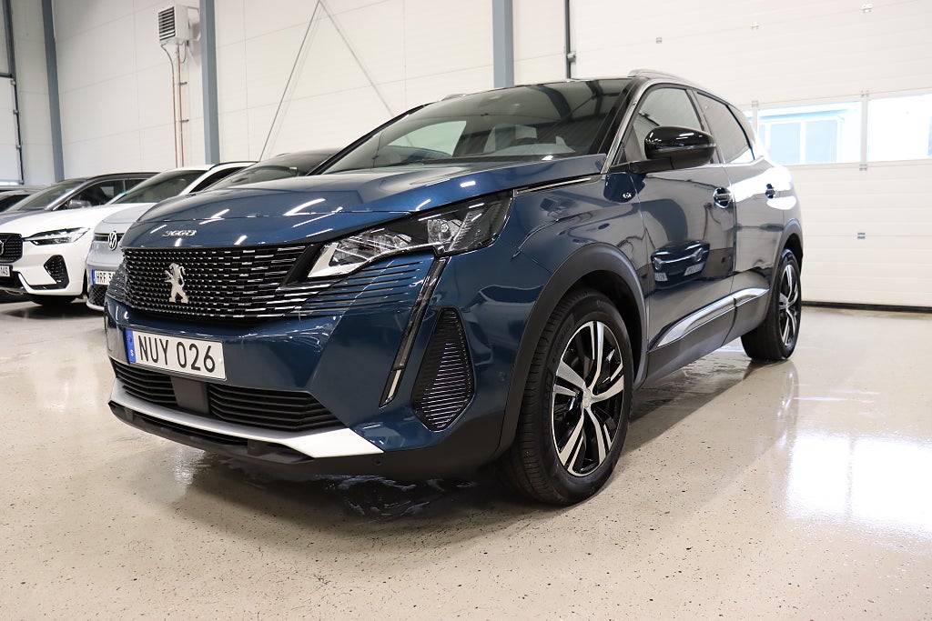 Peugeot 3008 1.2 PureTech 130 EAT GT B-Kam Navi Döda-Vinkeln 131hk