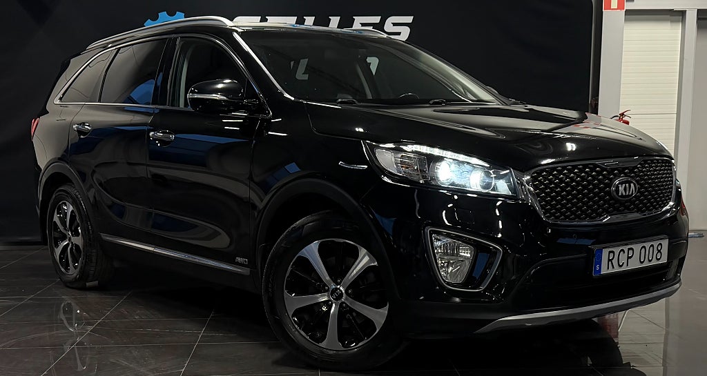 Kia Sorento 2.2 CRDi AWD,7sits,Drag,nyserv,Bkamera,SVsåld.