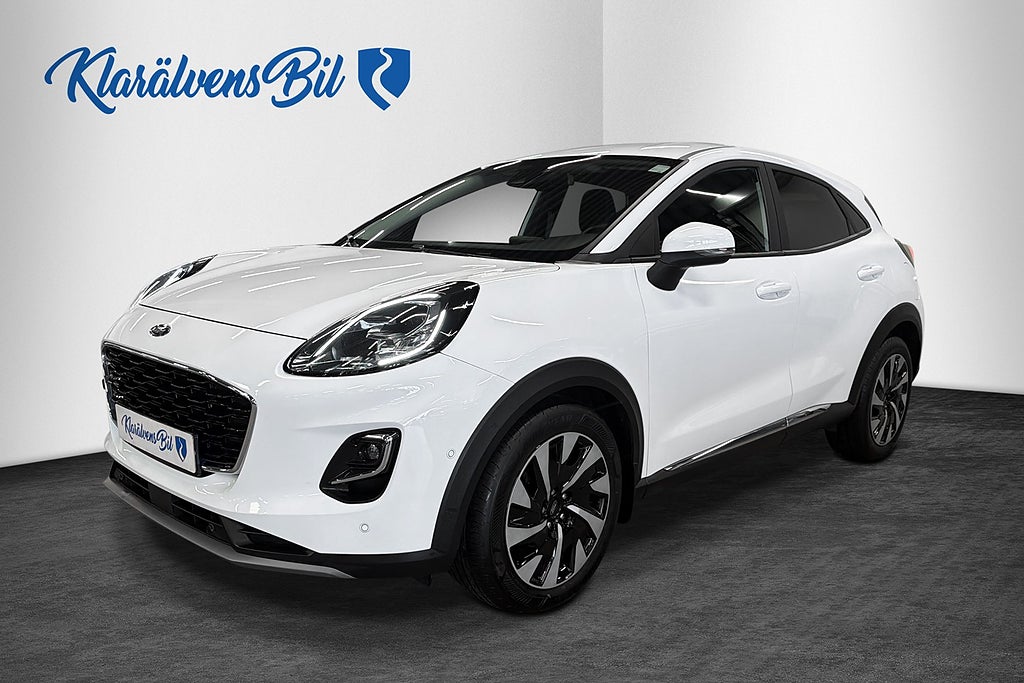 Ford Puma 1.0 EcoBoost E85 (125hk) 1 Ägare M-värm Gps Kamera MOMS