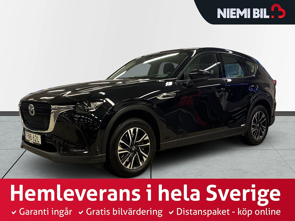 Mazda CX-60 PHEV Kamera/Navi/Rattvärme/10ÅrsGaranti/SoV-Däck