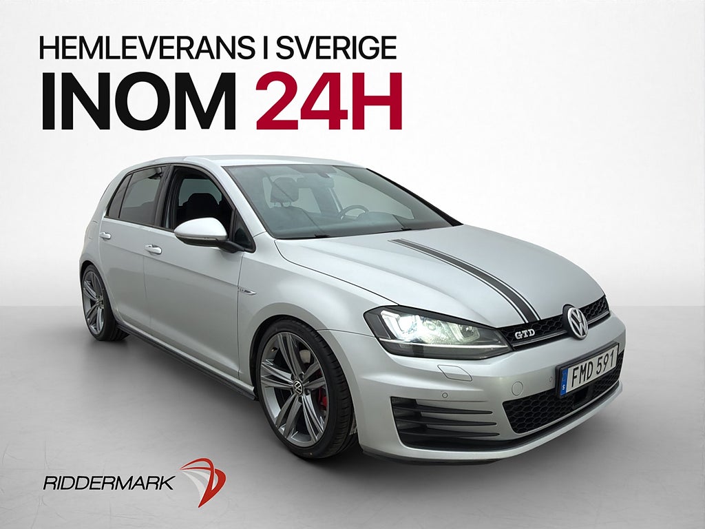 Volkswagen Golf 2.0 TDI 184hk GTD Plus Värmare Sensorer