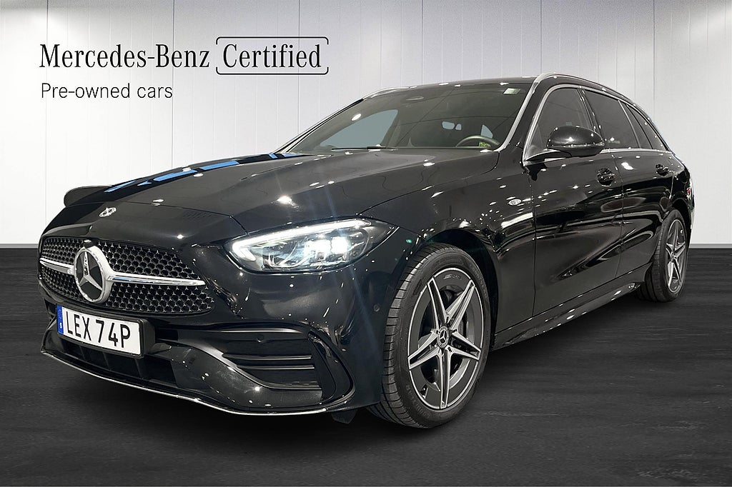 Mercedes-Benz C 300 de 4MATIC AMG Burmester Läder