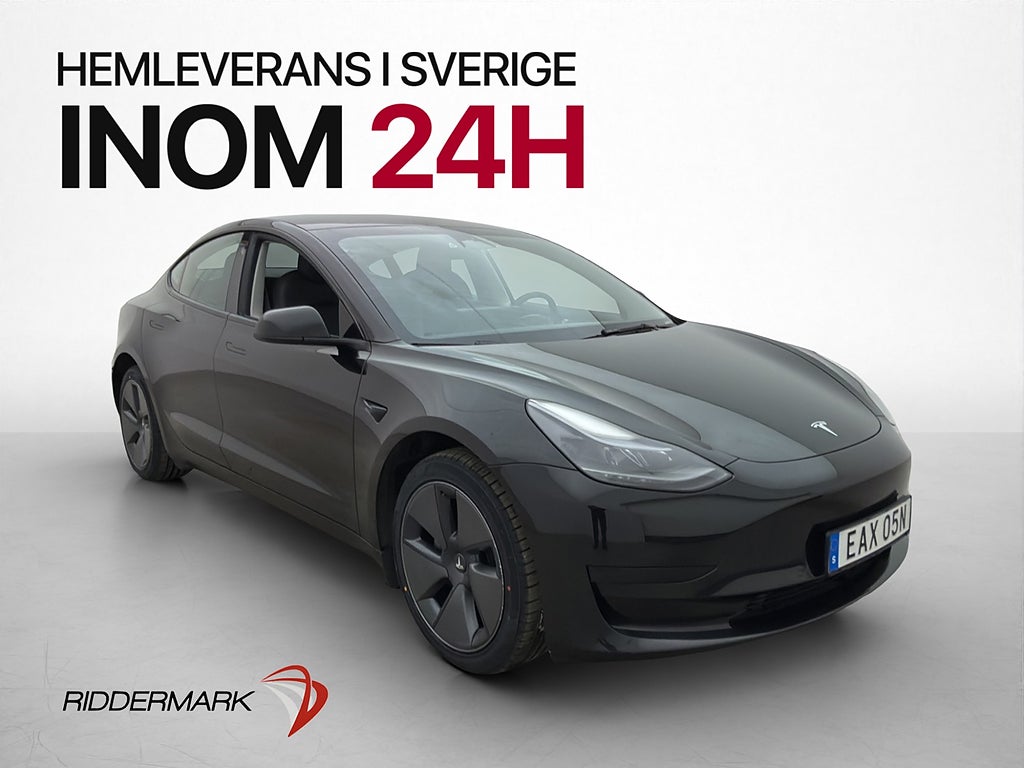 Tesla Model 3 Standard Range Autopilot Svensksåld MOMS