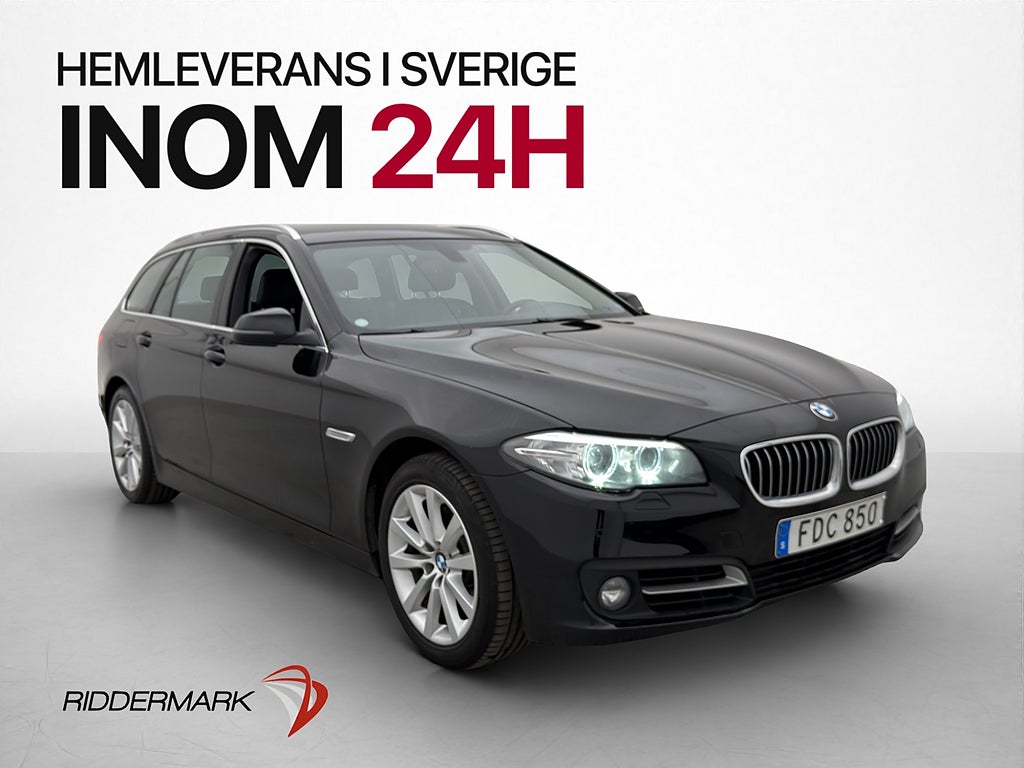 BMW 520 d xDrive 190hk M-Ratt Sensorer Skinn El-Stolar Drag