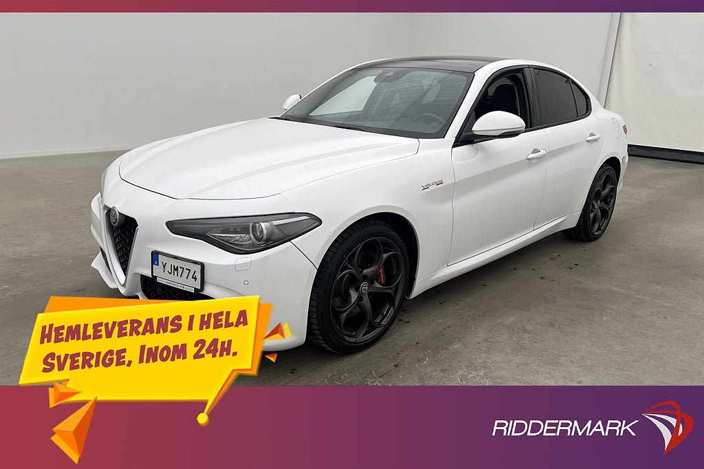 Alfa Romeo Giulia 2.0 Turbo Q4 Veloce 280hk Pano H/K Skinn