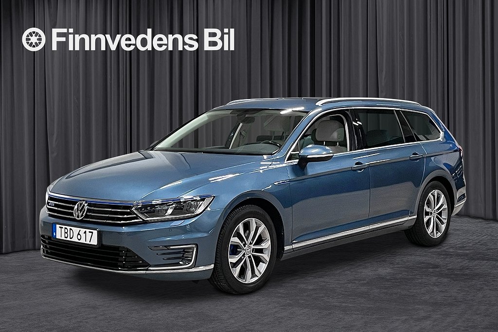 Volkswagen Passat Sportscombi GTE SC DSG6 218 Hk *Läder/Drag/V-Hjul/Värmare*