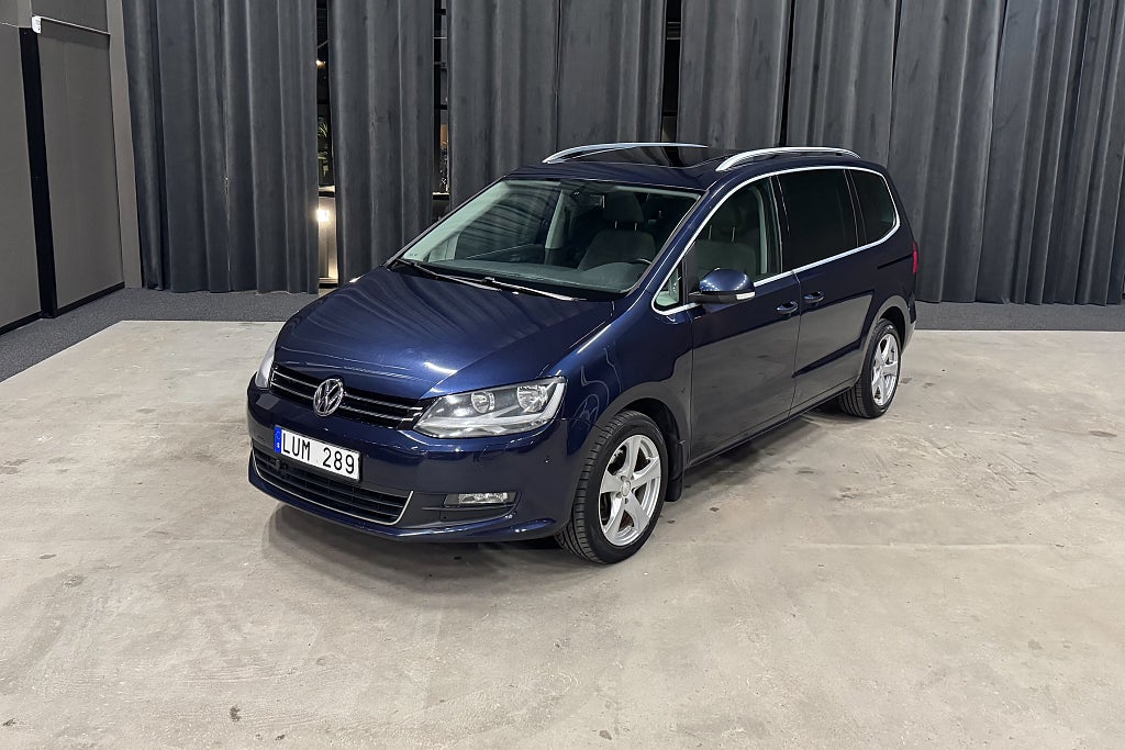 Volkswagen Sharan  2.0 TDI |Pano|Navi|Kamera|Drag|Värmare|