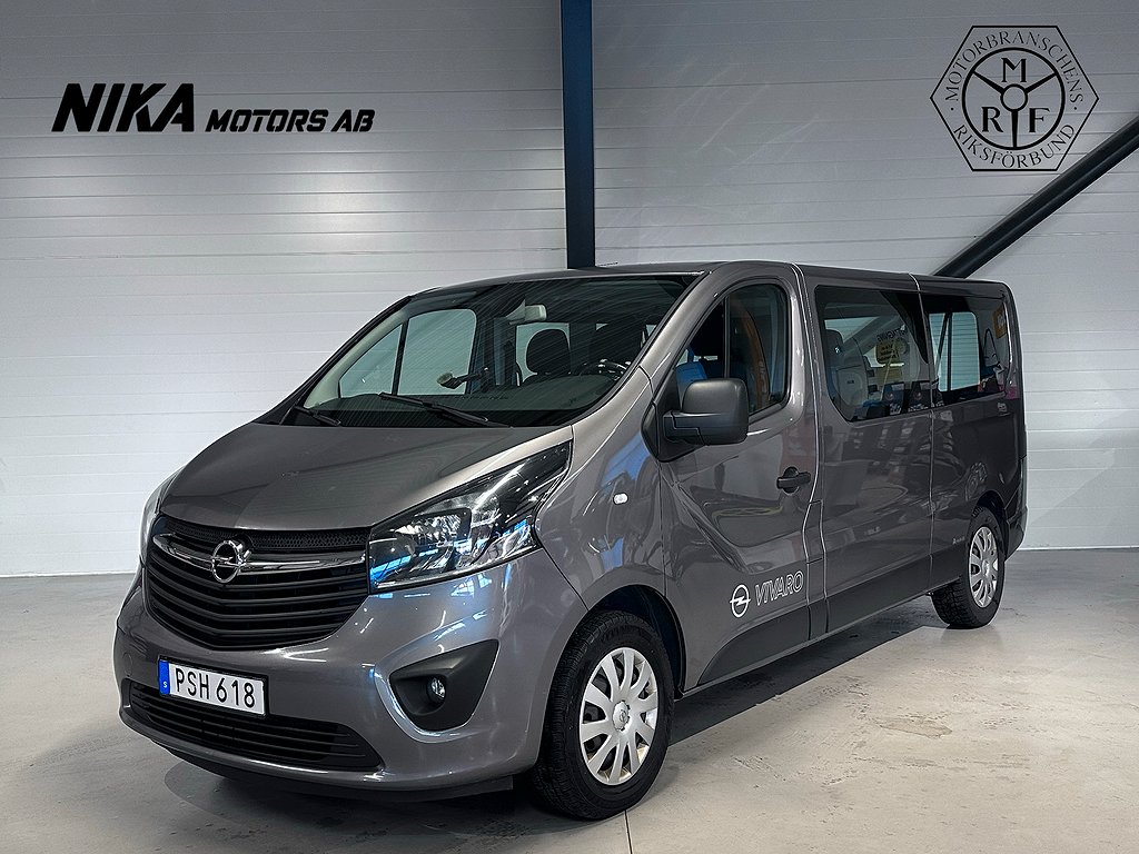 Opel Vivaro Kombi 2.9t 1.6 CDTI BIturbo | Drag | 9 sits 