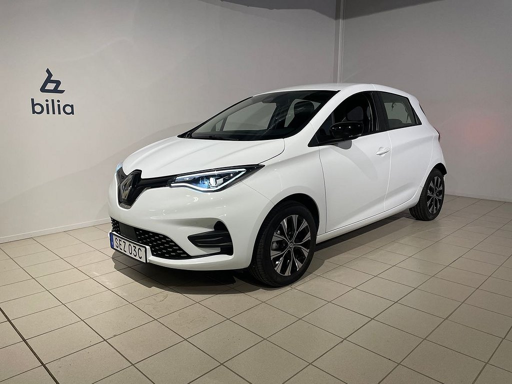 Renault Zoe R110 PhII 52 kW Evolution batteriköp | Parkeringssensor bak | Ap