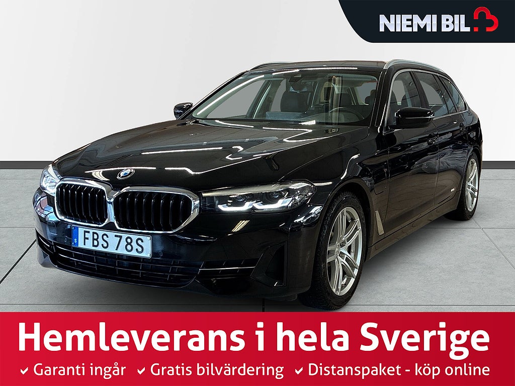 BMW 530e xDrive Touring MOMS Drag HiFi Värmare Navi Kamera S&V