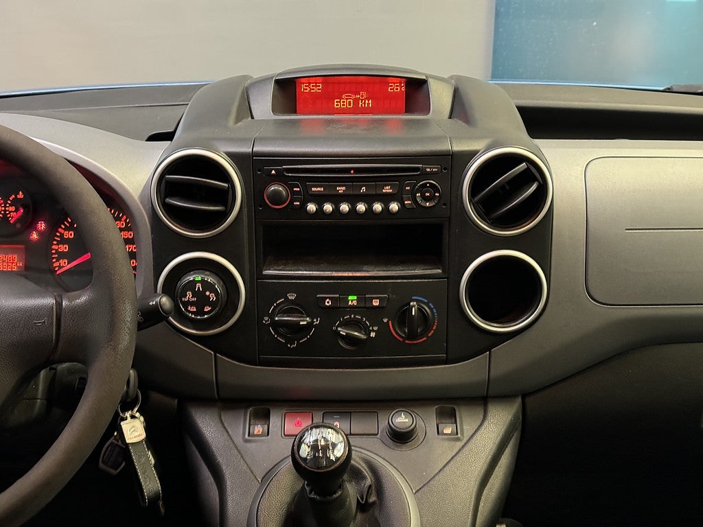Citroën Berlingo Kombi 1.6 HDi 110 |5-SITS | 1 ÄGARE | DRAG | KAMREMBYTT