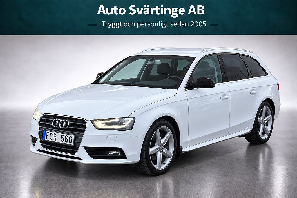 Audi A4 Avant 2.0 TDI 150hk DPF Euro 5 (Drag, Värmare)