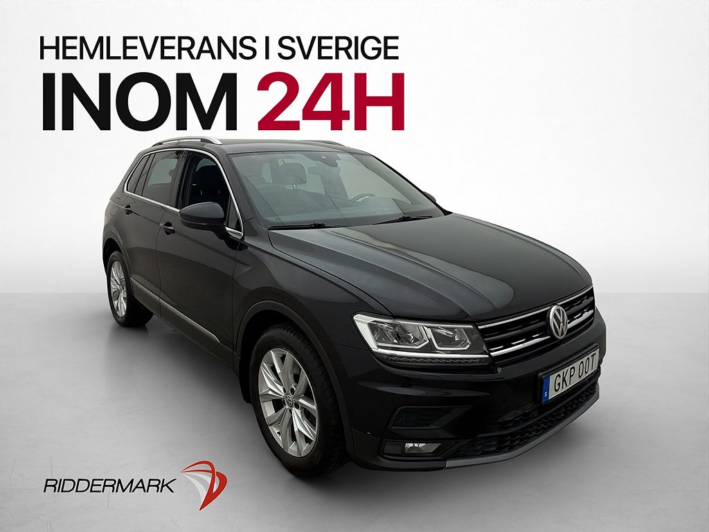 Volkswagen Tiguan 2.0 TSI 4M 190hk Cockpit Värmare Carplay