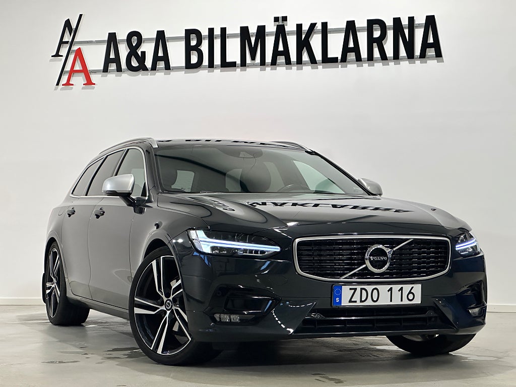 Volvo V90 D3 R-Design Dragkrok TeknikPro HuD Navi MinnesStol