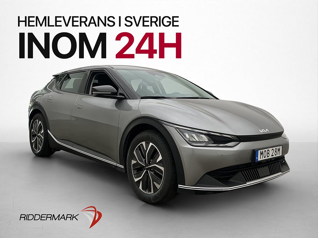 Kia EV6 77.4 kWh Halvskinn Drag Värmepump Kamera Navi