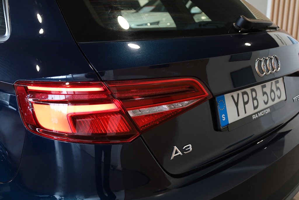 Audi A3 1,5 TFSI 150hk S-Line Sportback 2018