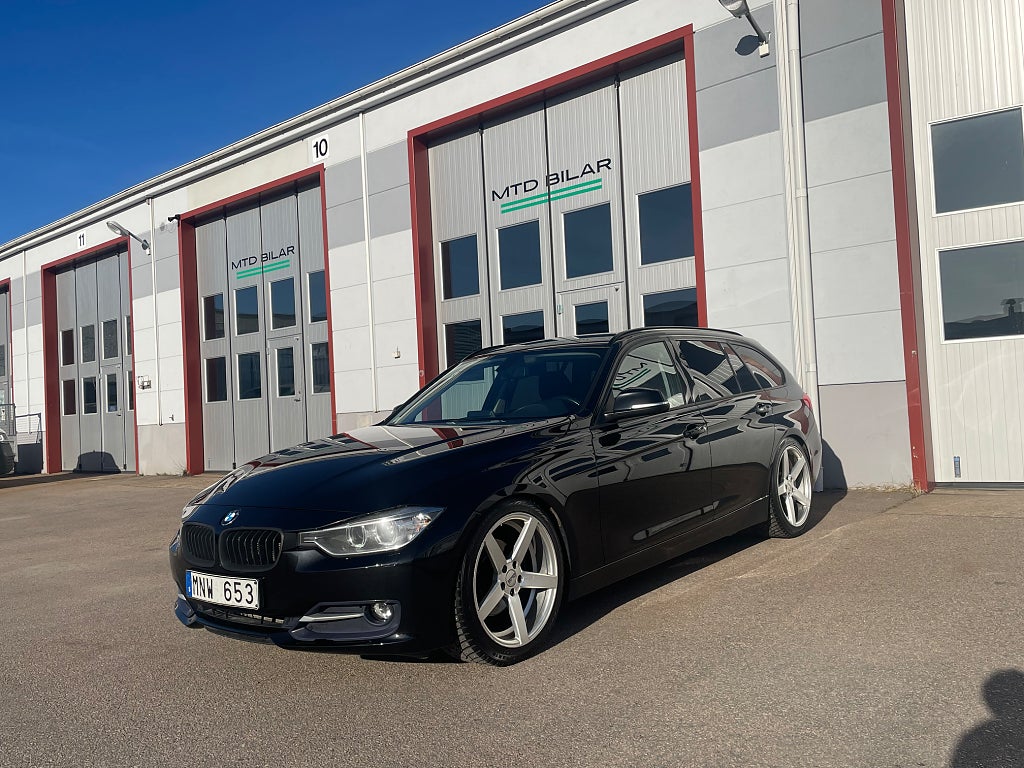 BMW 320 d Touring Steptronic Sport line Nyservad Sänkt 19” 