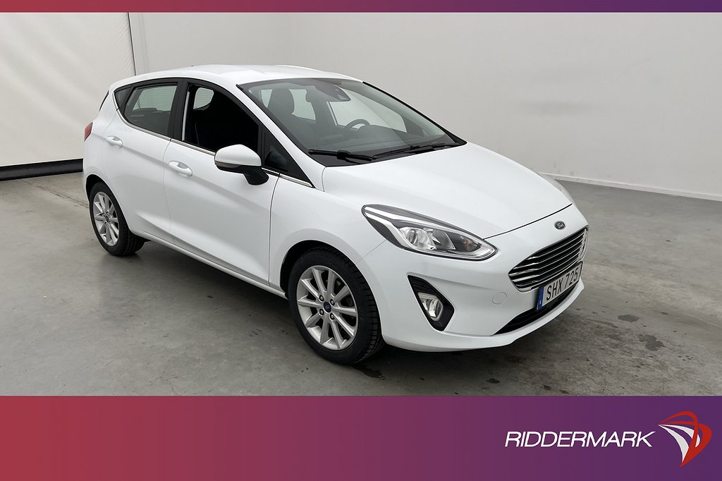 Ford Fiesta 1.0 EcoBoost 100hk Titanium Rattvärme Sensorer