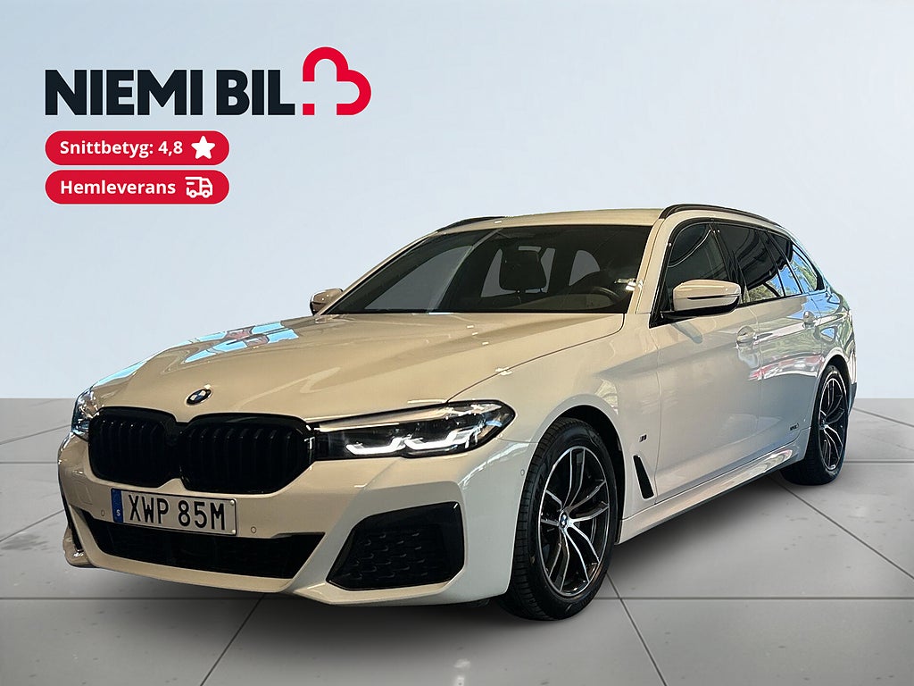 BMW 520d xDrive Touring M Sport MoK/Dvärm/Ad.Fhåll/SoV/Skinn/SoV