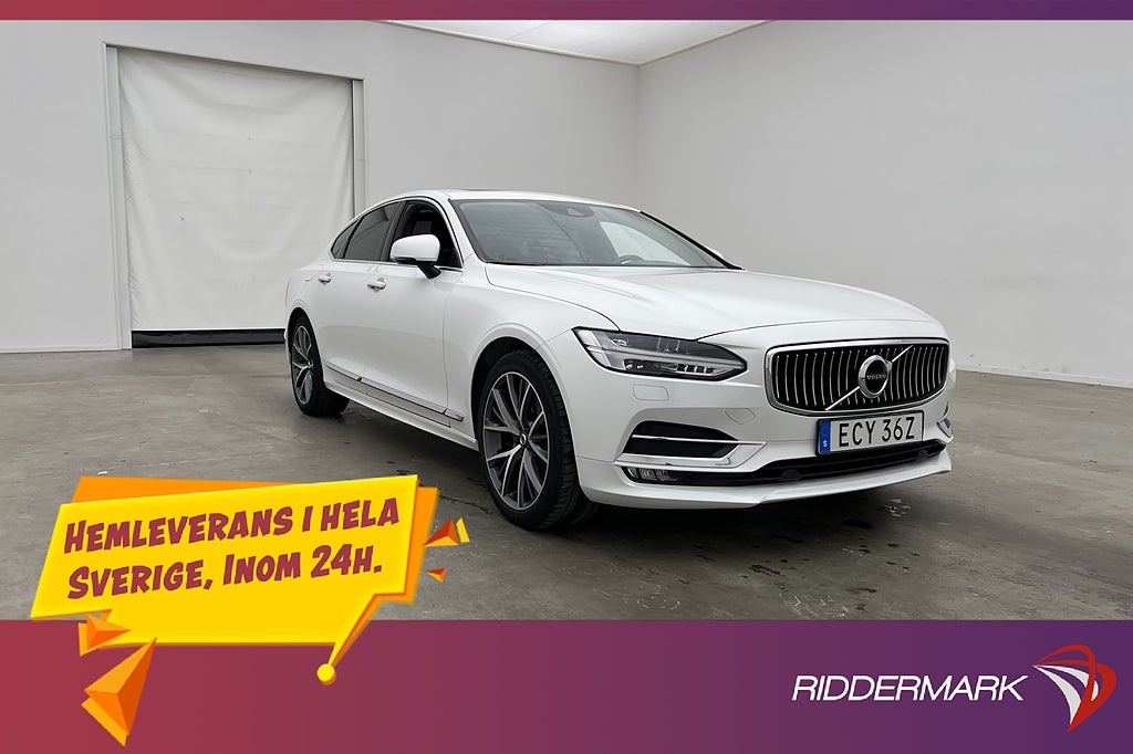 Volvo S90 D5 AWD Inscription Taklucka VOC Kamera Värmare