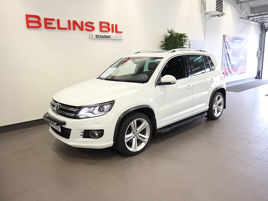 Volkswagen Tiguan 2.0 TDI 184hk 4M R-Line Pano D-Värm Skinn
