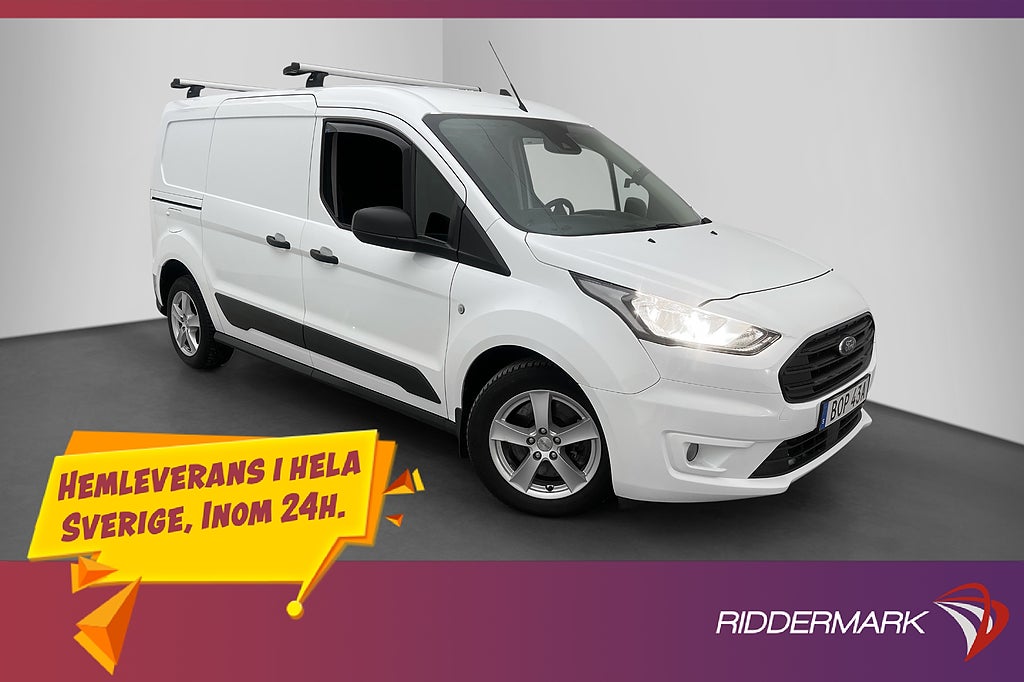 Ford Transit Connect LWB 1.5 Värmare Dragkrok B-Kamera MOMS