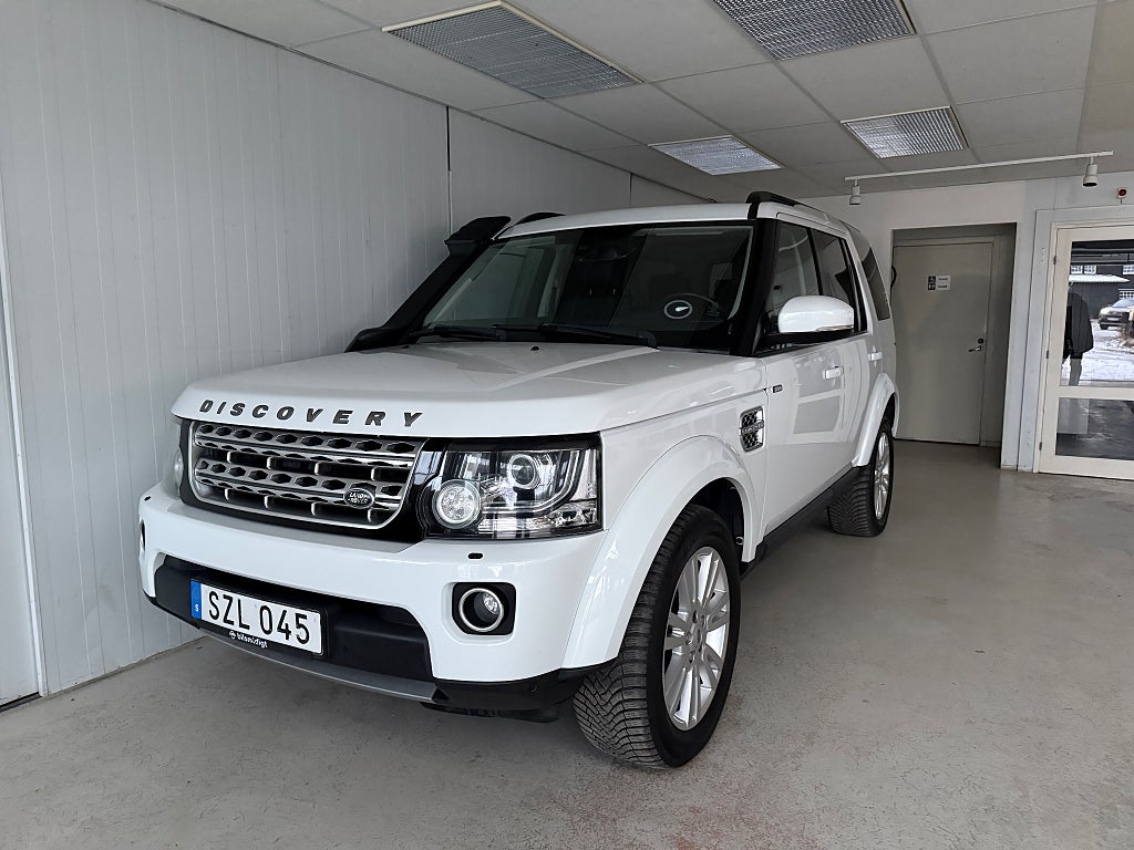 Land Rover Discovery 3.0 SDV6 256HK 4WD HSE D-Värmare Drag 7 Sits Snorkel Sv Såld