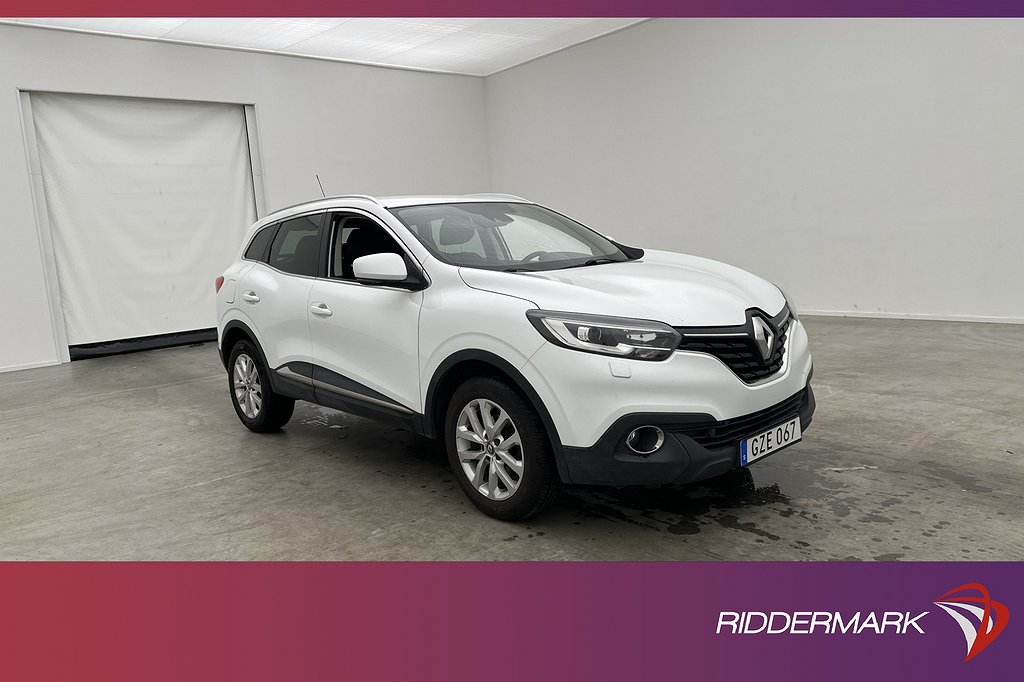 Renault Kadjar 1.2 130hk Värmare Navi Sensorer Farthållare