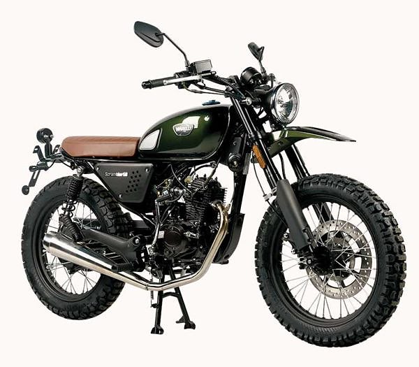 Viarelli Scrambler KLASS 1 – 45 km/h - 4-takt - moped 