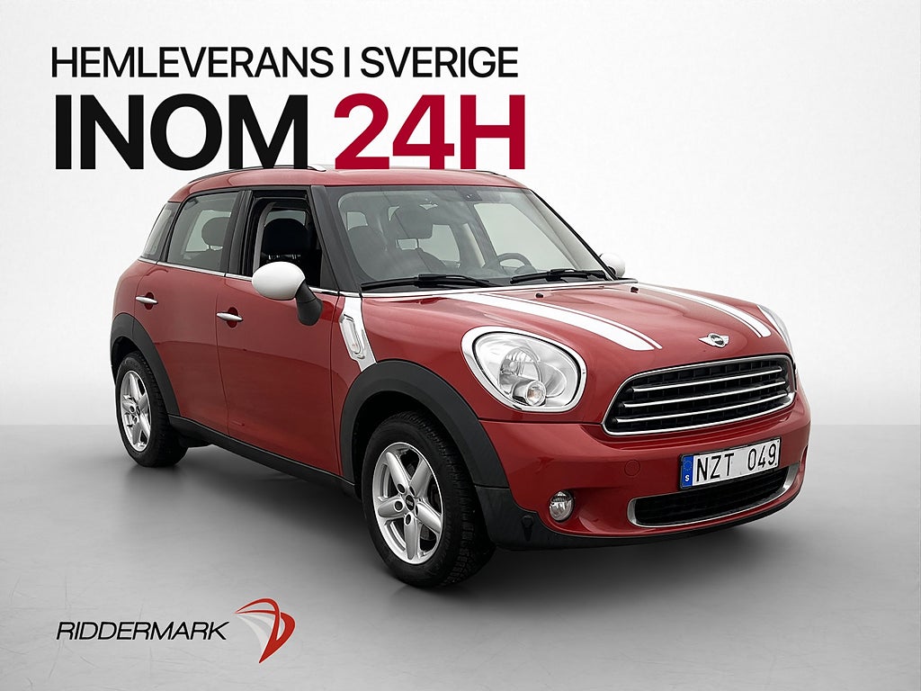MINI Countryman One 98hk 2-brukare Farthållare Halvskinn