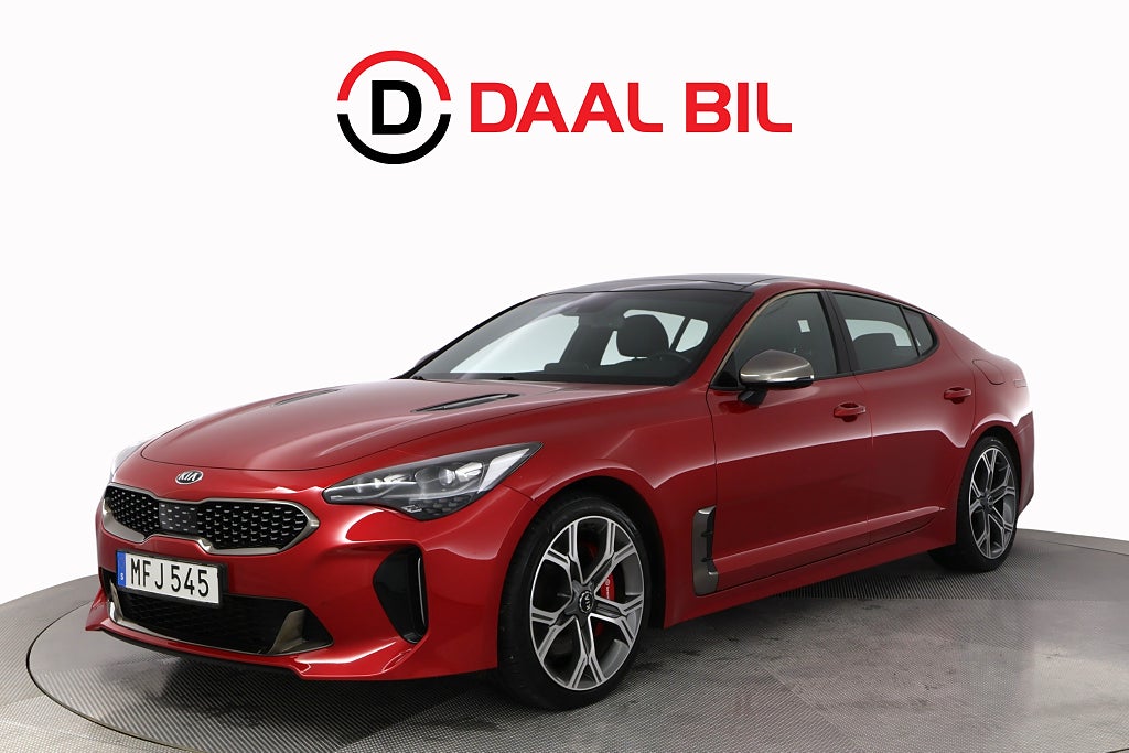 Kia Stinger GT AWD 3.3 V6 T-GDI 370HK PANO H/K® 360°KAM NAVI 