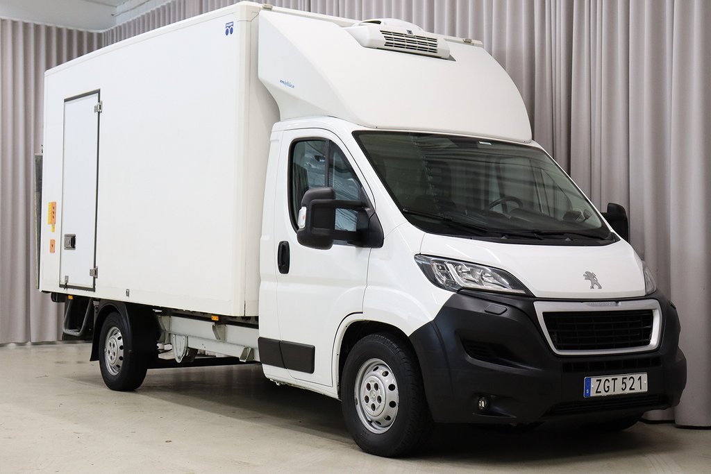 Peugeot Boxer 2.0 163HK Volymskåp Bakgavellyft Kylbil Moms