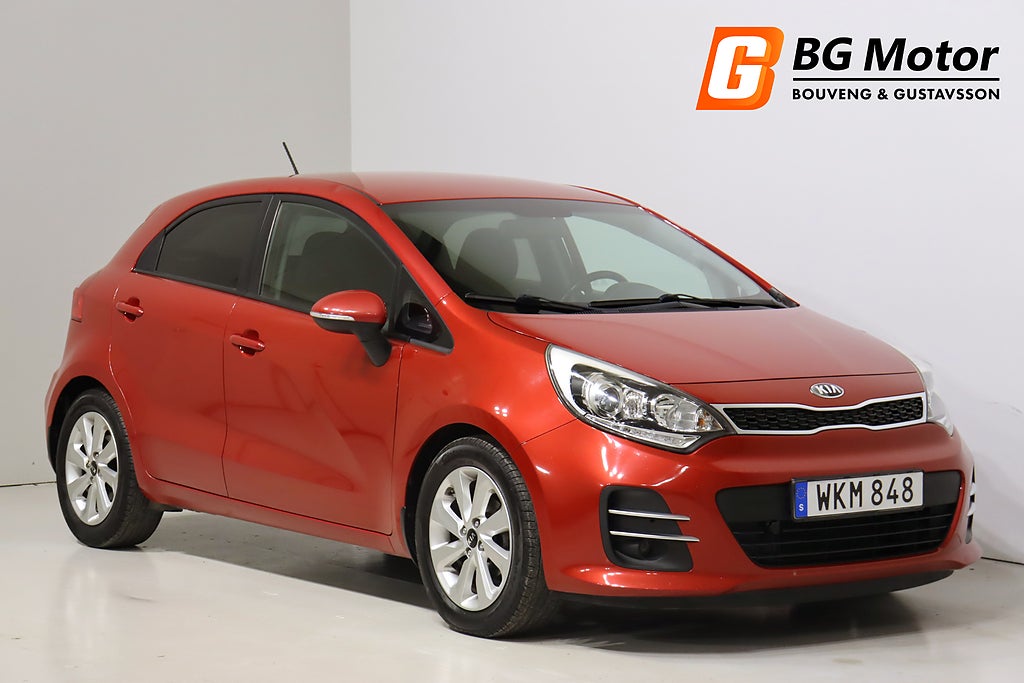 Kia Rio 5-dörrar 1.2 84HK Motor-V/536kr Skatt/1,99% Ränta