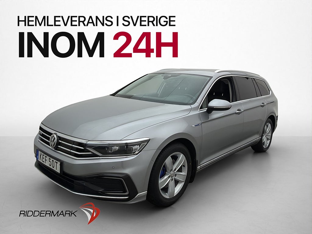 Volkswagen Passat GTE 218hk Värmare Matrix Värmare Navi Drag