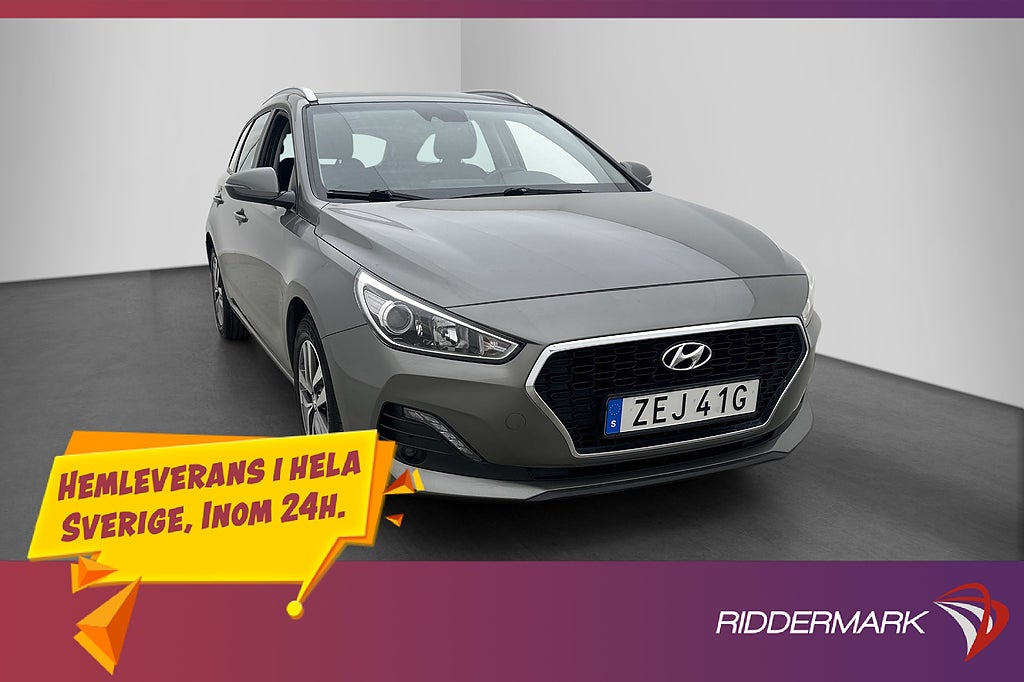 Hyundai i30 Kombi Trend 140hk Kamera CarPlay Rattvärme