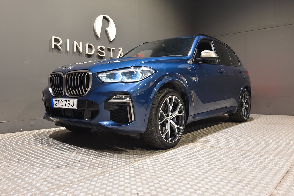 BMW X5 M50d 400 HK AUT 360° D-VÄRM NAVI NIGHT VISION HUD 21"